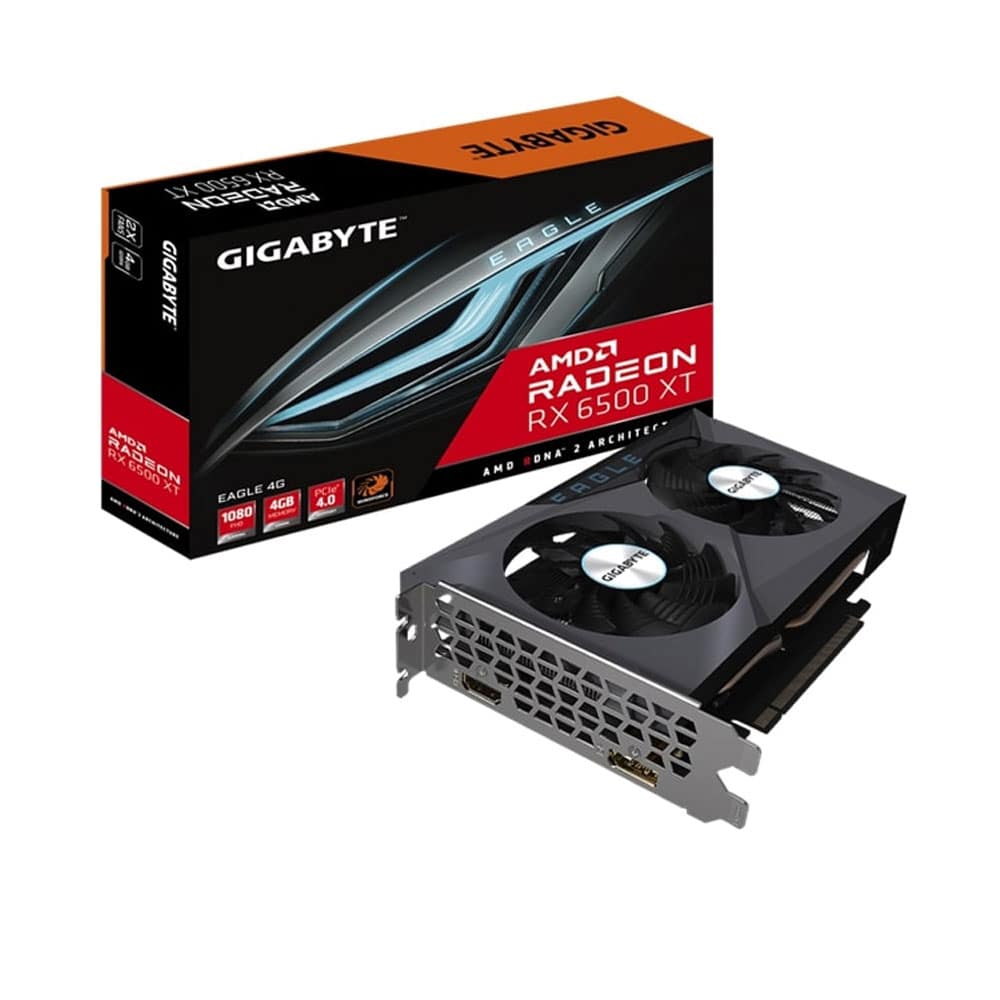 VGA Gigabyte Radeon™ RX 6500 XT EAGLE 4G (GV-R65XTEAGLE-4GD) - An Phát PC