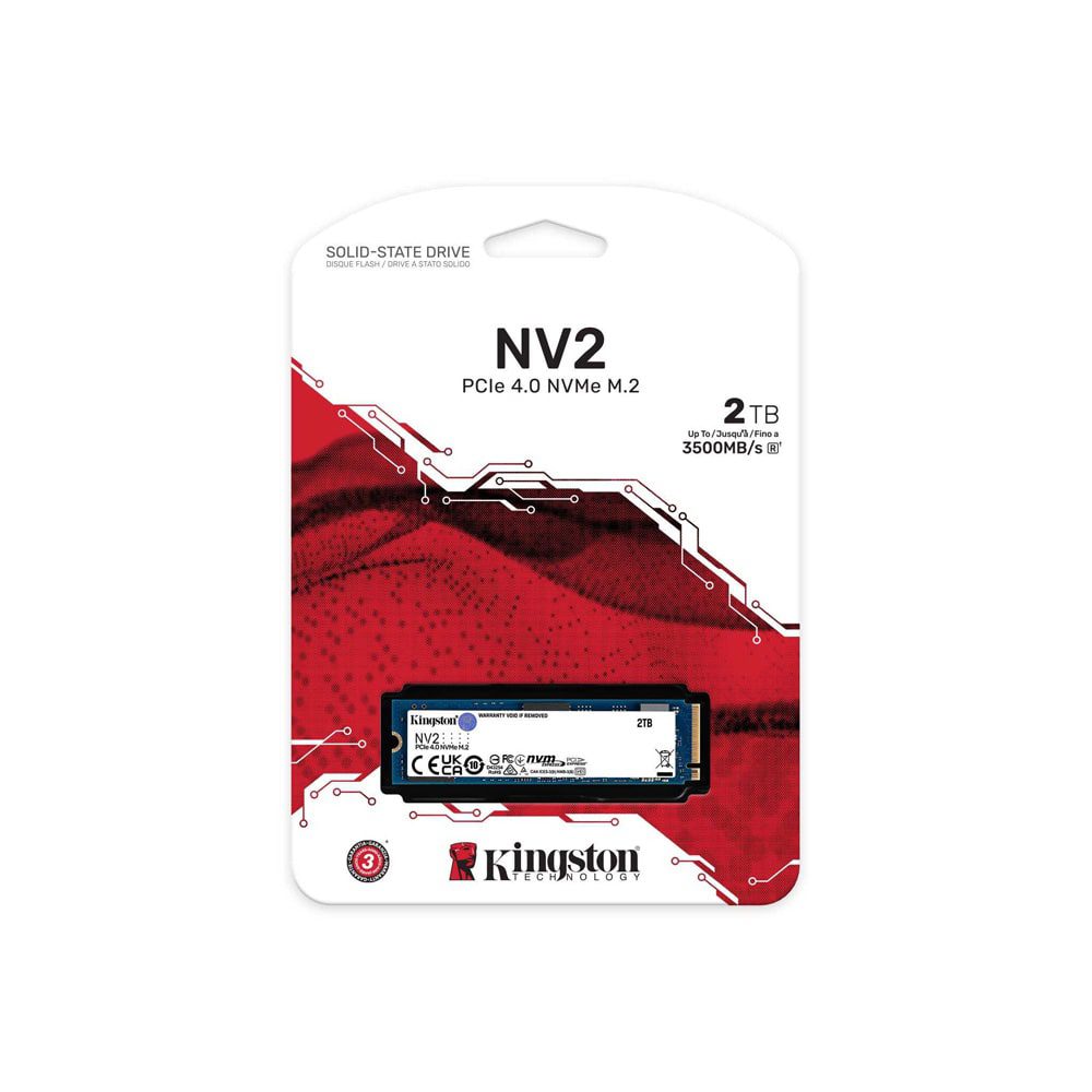 Ổ cứng SSD Kingston NV2 2TB PCIe 4.0 x4 NVMe M.2 (SNV2S/2000G) - Ảnh 2