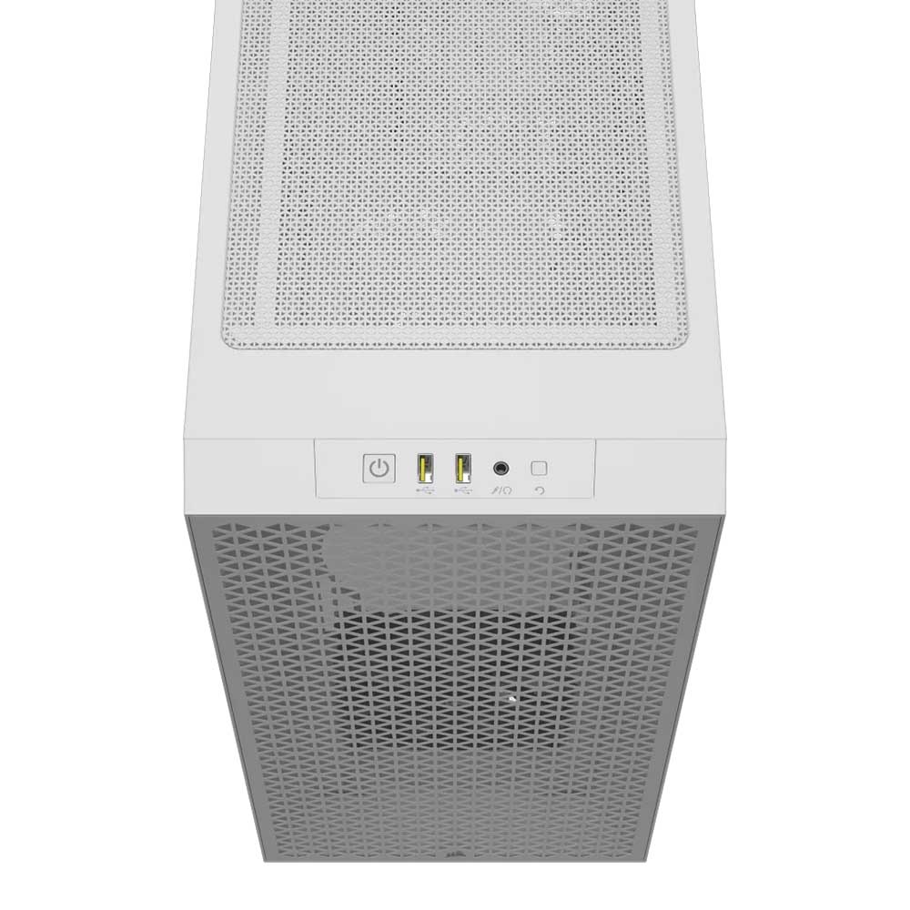 Vỏ máy tính Corsair 3000D Tempered Glass Mid-Tower, White (CC-9011252-WW) - Ảnh 4