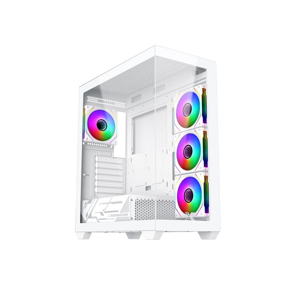 VỎ CASE XIGMATEK BLAST ARTIC 4GF EN44922 (ATX, Màu Trắng, 4 Fan)